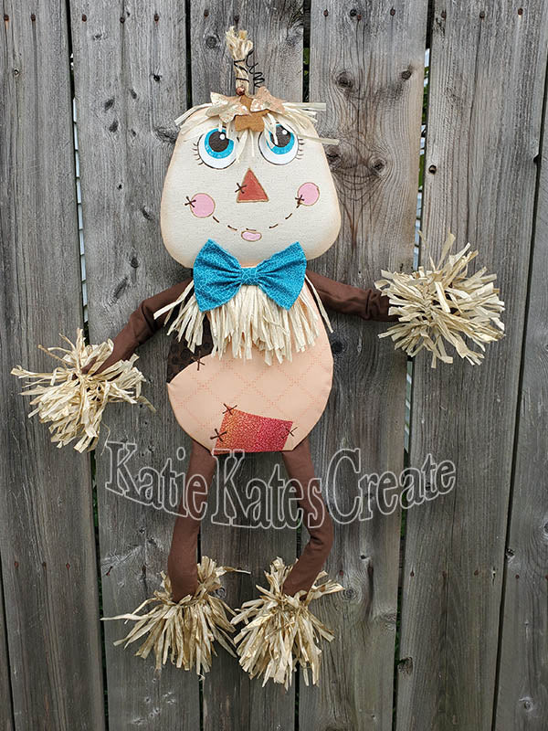 Gourdon the Scarecrow Wreath / Swag Attachment