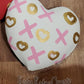 XOXO Hearts Valentine's Day Wreath Attachment / Swag Set