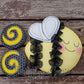 Baby Bee Wreath / Swag Attachment Set