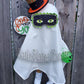 Boy Ghost Trick or Treater Wreath / Swag Attachment