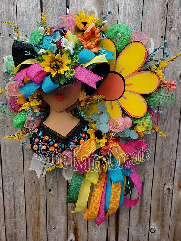 Summer Diva 22" Wreath