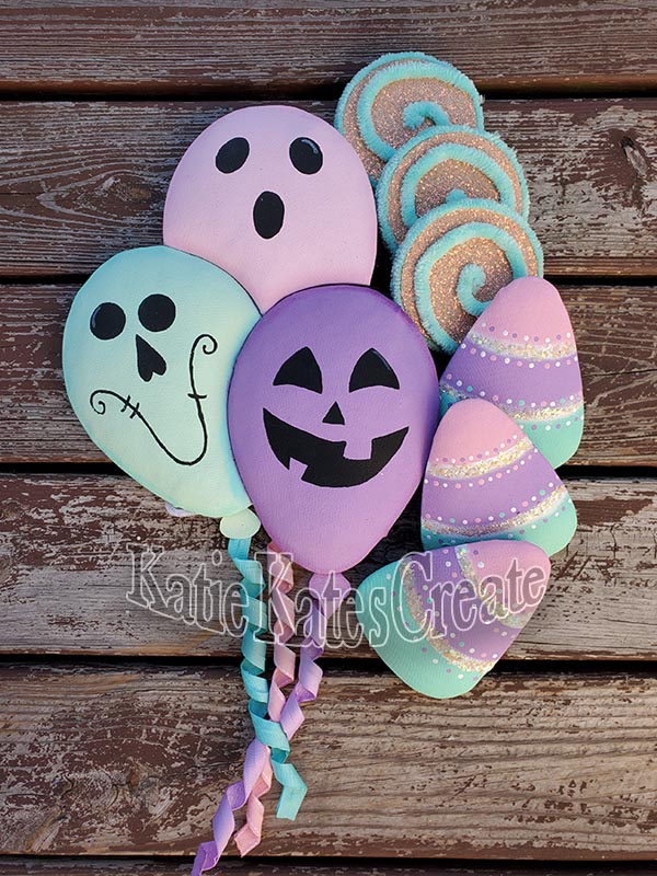 2024 Halloween Balloon Set Wreath / Swag Attachment