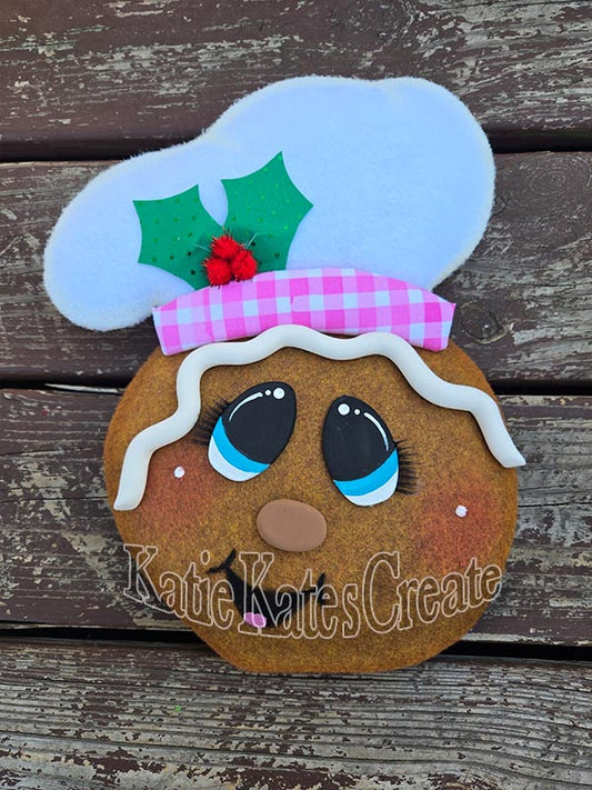 Gingerbread Christmas Wreath / Swag Attachment