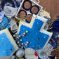 Hannukah Dreidel Sugar Cookie 22" Wreath