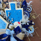 Hannukah Dreidel Sugar Cookie 22" Wreath