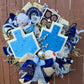 Hannukah Dreidel Sugar Cookie 22" Wreath