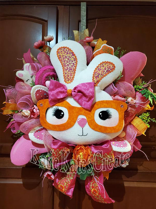 Spring Bunny 22" Wreath