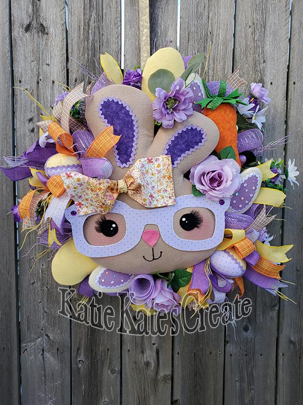 Easter Bunny 22" Wreath