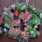 Easter Bunnies 22" Double Door Wreath Set