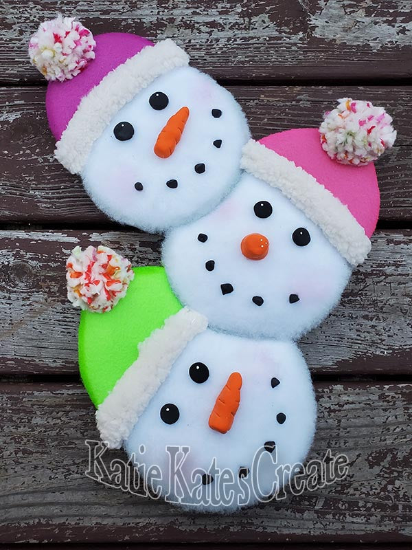 Snow People Christmas Wreath / Swag Attachment (Multicolored)