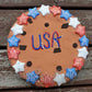 Faux Patriotic Cookie Cake Tutorial