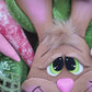 Easter Bunnies 22" Double Door Wreath Set