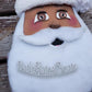 Santa Clause Christmas Wreath / Swag Attachment (Honey)