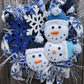 Snow People Winter Season 22" Wreath