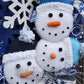 Snow People Winter Season 22" Wreath