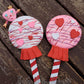 Faux Valentines 5" Lollipops Wreath / Swag Attachment Set