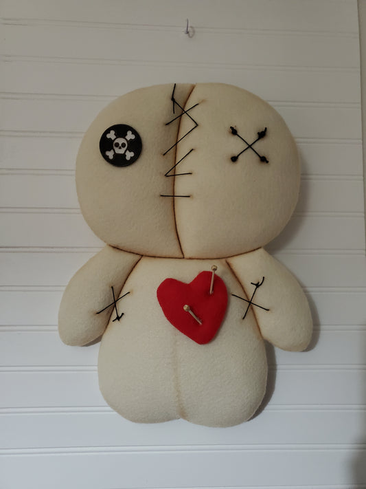 Voodoo Doll Halloween Wreath / Swag Attachment