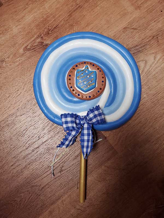 Hanukkah 12" Faux Lollipop