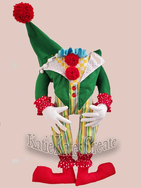 Crafty the Clown Full Body Wreath Attachment