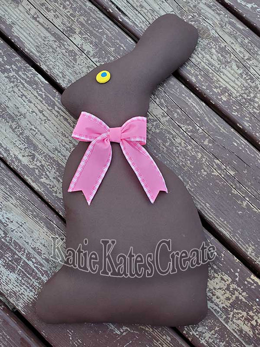 Faux Chocolate Easter Bunny