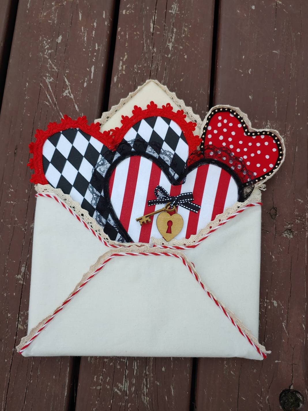 Sending My Love Letters Valentine's Wreath Attachment / Wall Décor