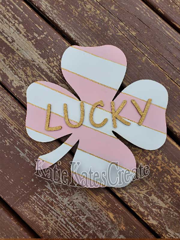 4 Leaf Clover Lucky Sign